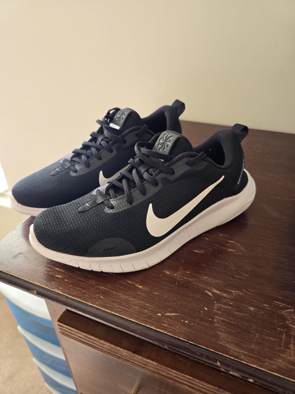 Nike Black/White Running Shoes